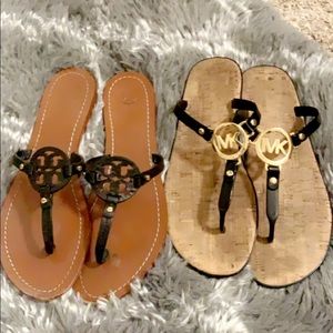 Authentic designer sandals #toryburch